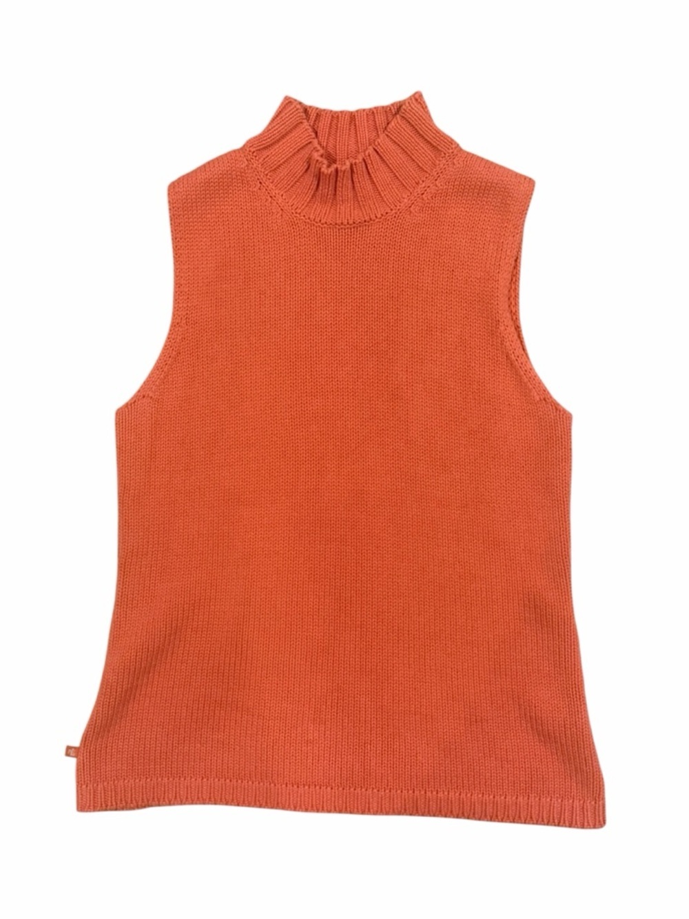 Lauren Ralph Lauren Mock Neck Sleeveless Sweater Large